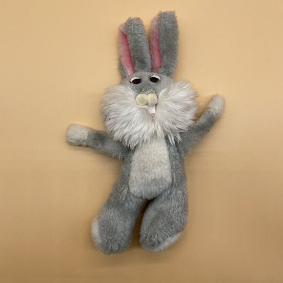 Other - Vintage Plush Bunny Rabbit Grey Superior Toy & Novelty Co. 10" KCMO